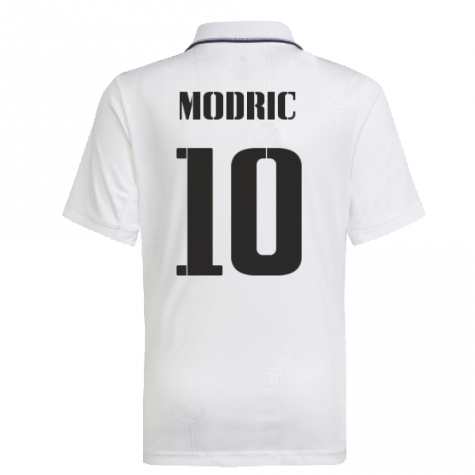 2022-2023 Real Madrid Home Shirt (Kids) (MODRIC 10)