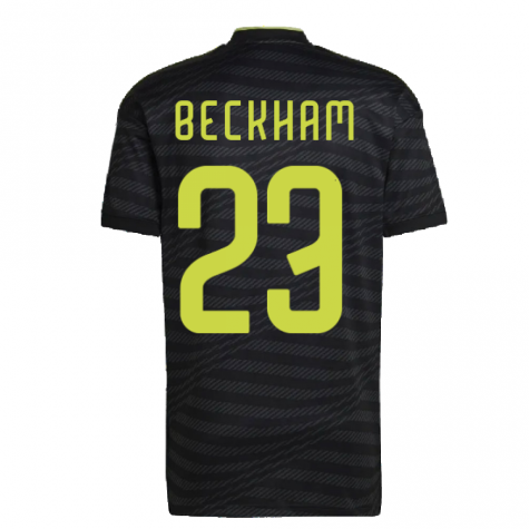 2022-2023 Real Madrid Third Shirt (BECKHAM 23)