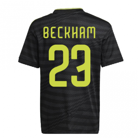 2022-2023 Real Madrid Third Shirt (Kids) (BECKHAM 23)