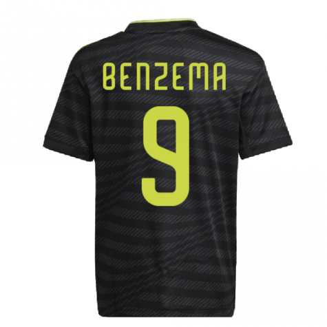 2022-2023 Real Madrid Third Shirt (Kids) (BENZEMA 9)