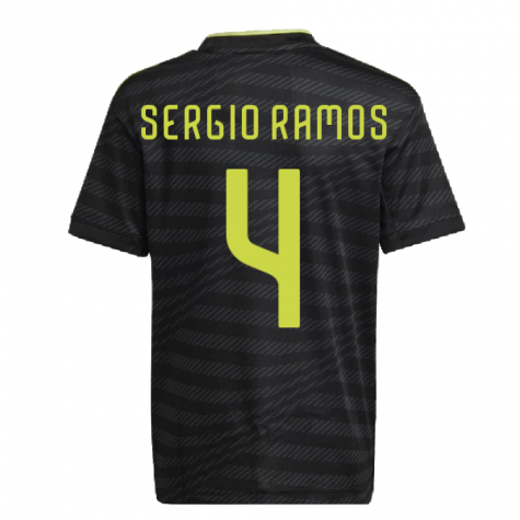 2022-2023 Real Madrid Third Shirt (Kids) (SERGIO RAMOS 4)