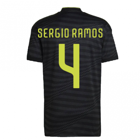 2022-2023 Real Madrid Third Shirt (SERGIO RAMOS 4)