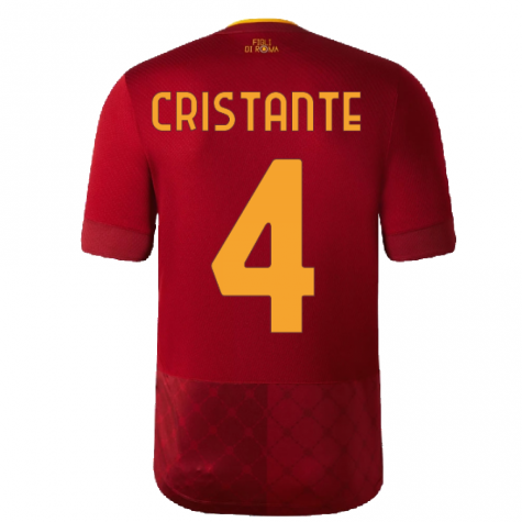 2022-2023 Roma Home Shirt (CRISTANTE 4)