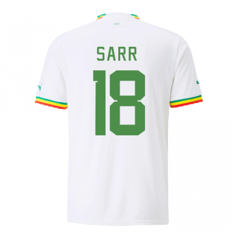 2022-2023 Senegal Home Shirt (SARR 18)