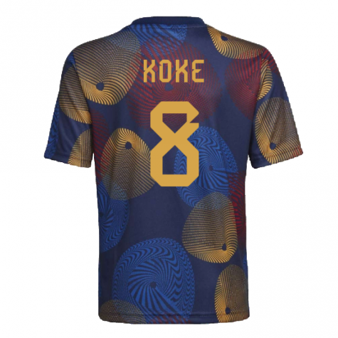 2022-2023 Spain Pre-Match Shirt (Kids) (KOKE 8)