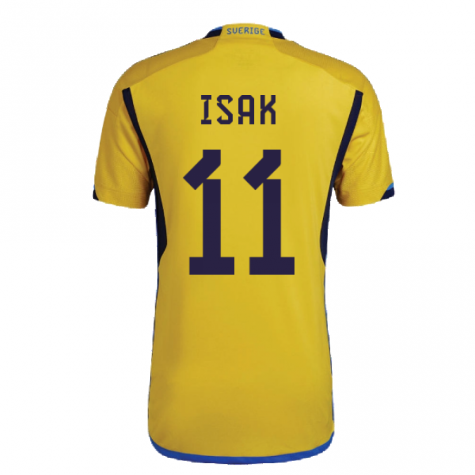 2022-2023 Sweden Home Shirt (ISAK 11)