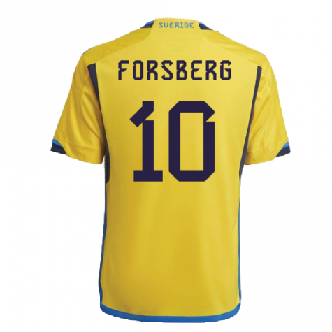 2022-2023 Sweden Home Shirt (Kids) (FORSBERG 10)