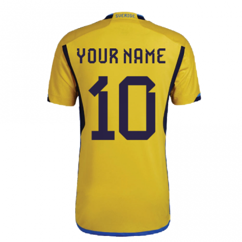2022-2023 Sweden Home Shirt (Your Name)