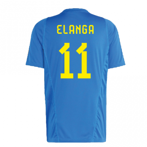 2022-2023 Sweden Training Jersey (Glory Blue) (ELANGA 11)