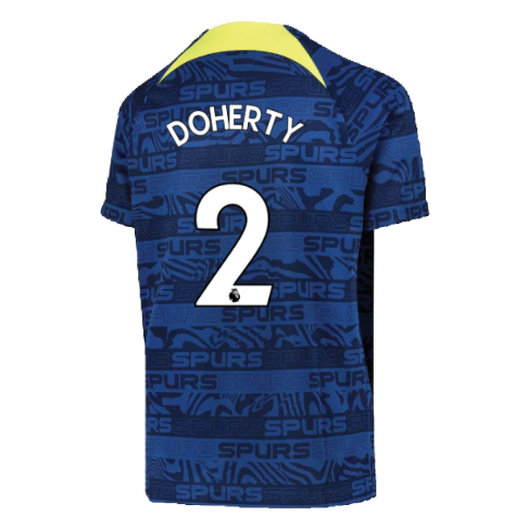 2022-2023 Tottenham Pre-Match Training Shirt (Indigo) - Kids (DOHERTY 2)