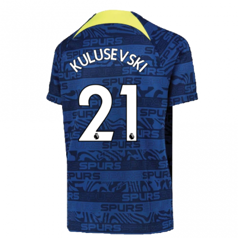 2022-2023 Tottenham Pre-Match Training Shirt (Indigo) - Kids (KULUSEVSKI 21)