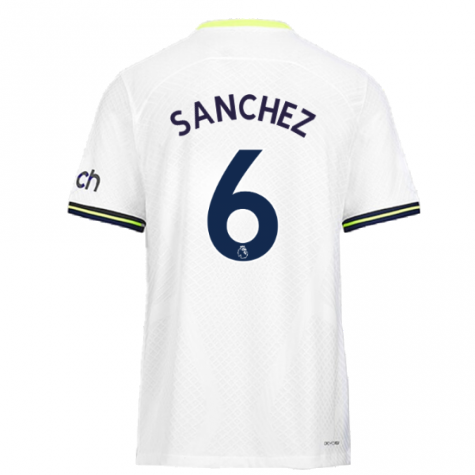 2022-2023 Tottenham Vapor Home Shirt (SANCHEZ 6)