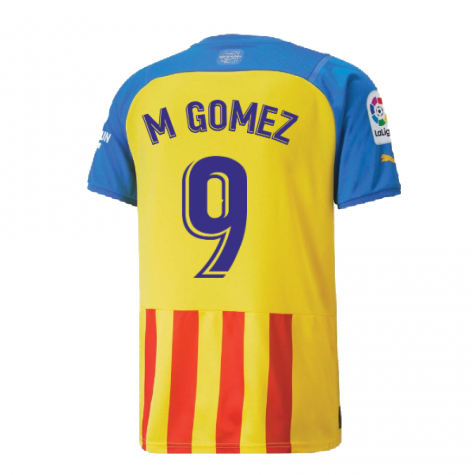 2022-2023 Valencia Third Shirt (Kids) (M GOMEZ 9)