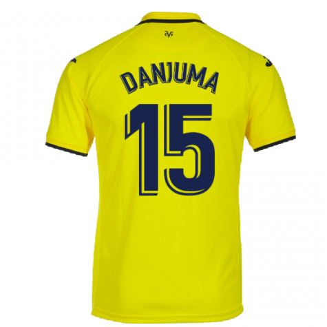 2022-2023 Villarreal Home Shirt (Kids) (DANJUMA 15)
