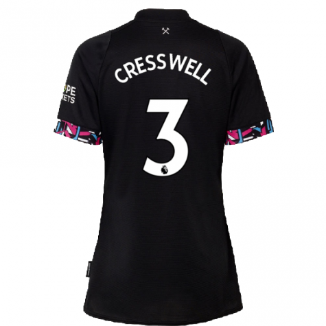 2022-2023 West Ham Away Shirt (Ladies) (CRESSWELL 3)