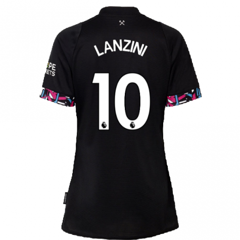 2022-2023 West Ham Away Shirt (Ladies) (LANZINI 10)