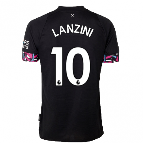 2022-2023 West Ham Away Shirt (LANZINI 10)