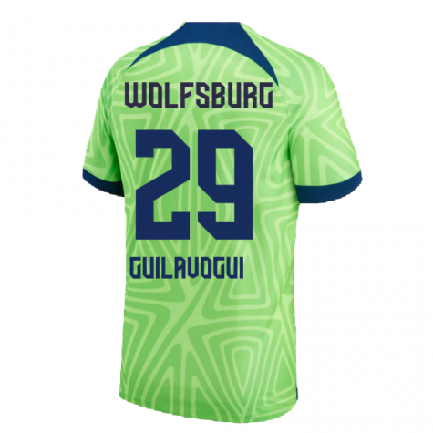2022-2023 Wolfsburg Home Shirt (GUILAVOGUI 29)