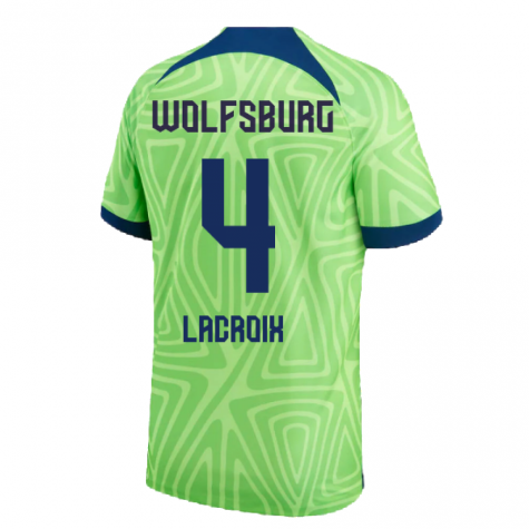 2022-2023 Wolfsburg Home Shirt (LACROIX 4)