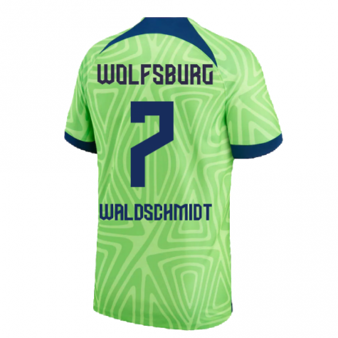2022-2023 Wolfsburg Home Shirt (WALDSCHMIDT 7)