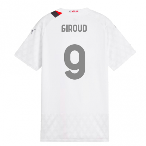 2023-2024 AC Milan Away Shirt (Ladies) (Giroud 9)