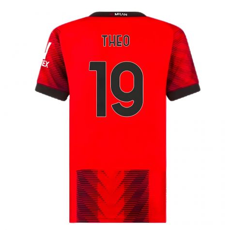 2023-2024 AC Milan Home Shirt (Ladies) (Theo 19)