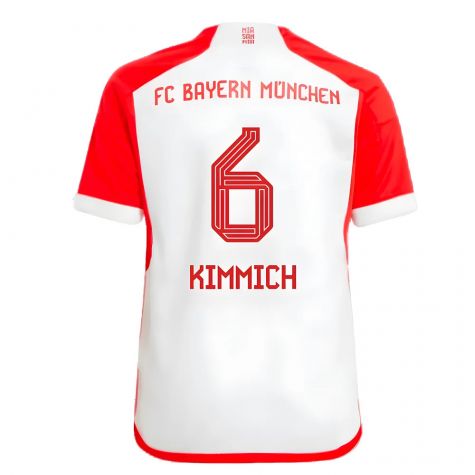 2023-2024 Bayern Munich Home Shirt (Kids) (Kimmich 6)