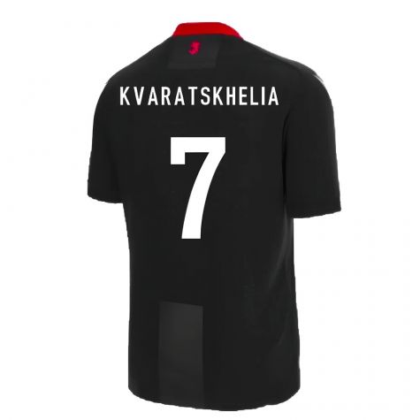2023-2024 Georgia Away Shirt (KVARATSKHELIA 7)