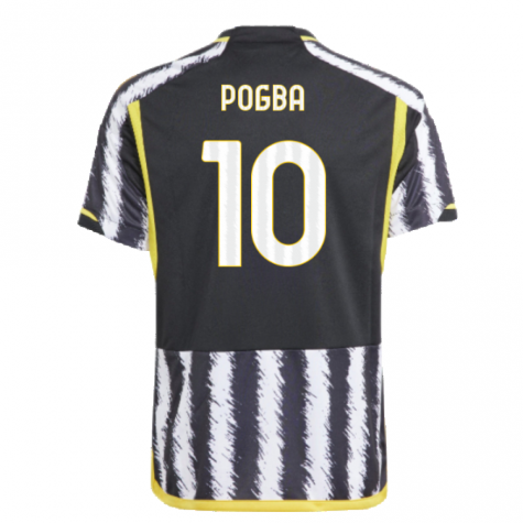 2023-2024 Juventus Home Shirt (Kids) (POGBA 10)