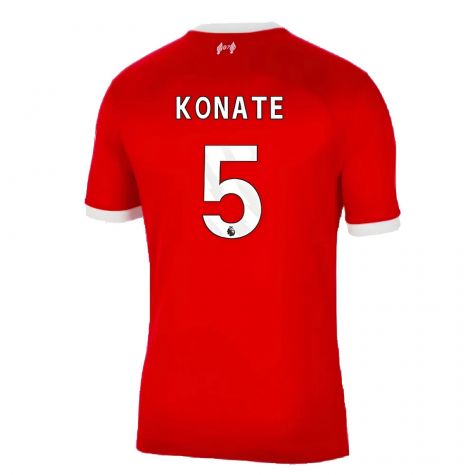2023-2024 Liverpool Home Shirt (Konate 5)