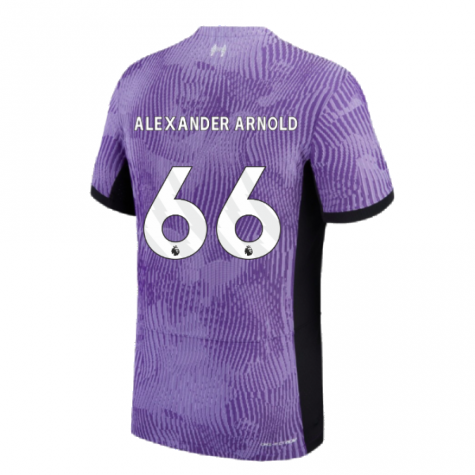 2023-2024 Liverpool Third Authentic Match Shirt (Alexander Arnold 66)
