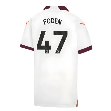 2023-2024 Man City Away Shirt (Kids) (FODEN 47)