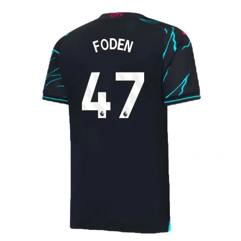2023-2024 Man City Third Shirt (FODEN 47)