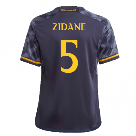 2023-2024 Real Madrid Away Shirt (Kids) (Zidane 5)