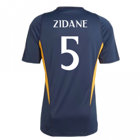 2023-2024 Real Madrid Training Shirt (Legend Ink) (Zidane 5)