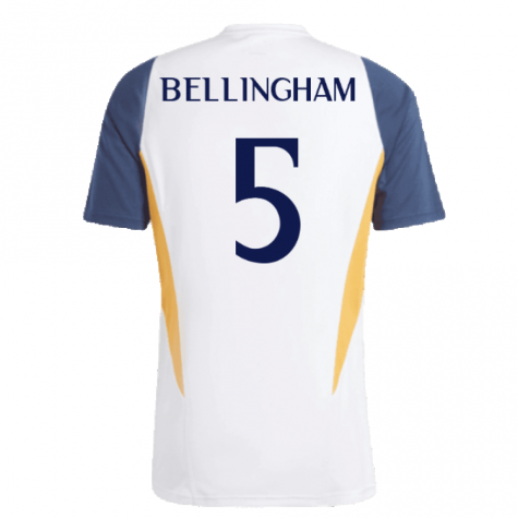 2023-2024 Real Madrid Training Shirt (White) (Bellingham 5)