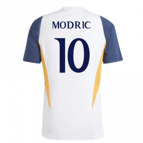2023-2024 Real Madrid Training Shirt (White) (Modric 10)