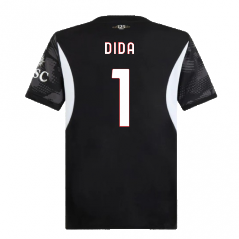 2024-2025 AC Milan Home Goalkeeper Shirt (Black) (DIDA 1)