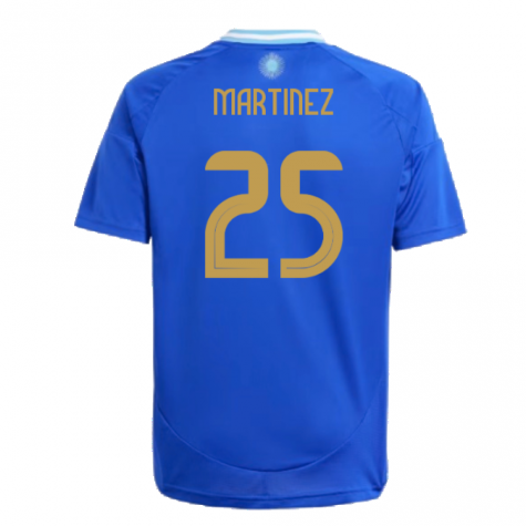 2024-2025 Argentina Away Shirt (Kids) (MARTINEZ 25)