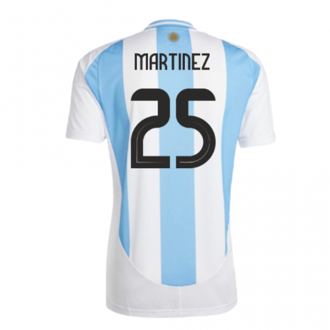 2024-2025 Argentina Home Shirt (MARTINEZ 25)