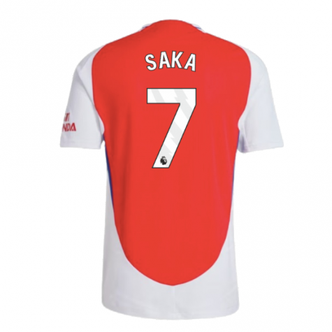 2024-2025 Arsenal Authentic Home Shirt (Saka 7)