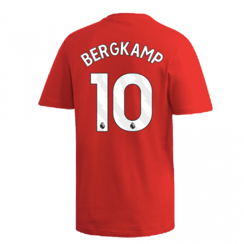 2024-2025 Arsenal DNA Graphic Tee (Red) (Bergkamp 10)