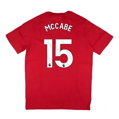 2024-2025 Arsenal DNA Tee (Red) (McCabe 15)