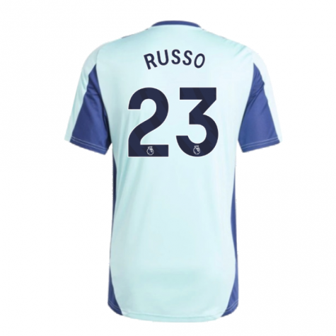 2024-2025 Arsenal Training Jersey (Clear Aqua) (Russo 23)