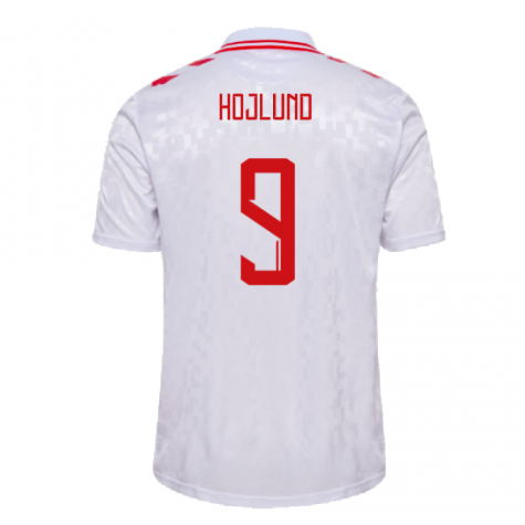 2024-2025 Denmark Away Shirt (Hojlund 9)