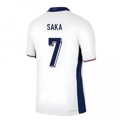 2024-2025 England Home Match Dri-Fit ADV Authentic Shirt (Saka 7)
