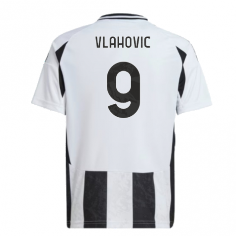 2024-2025 Juventus Home Shirt (Kids) (Vlahovic 9)