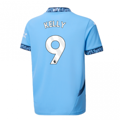 2024-2025 Man City Home Shirt (Kids) (Kelly 9)