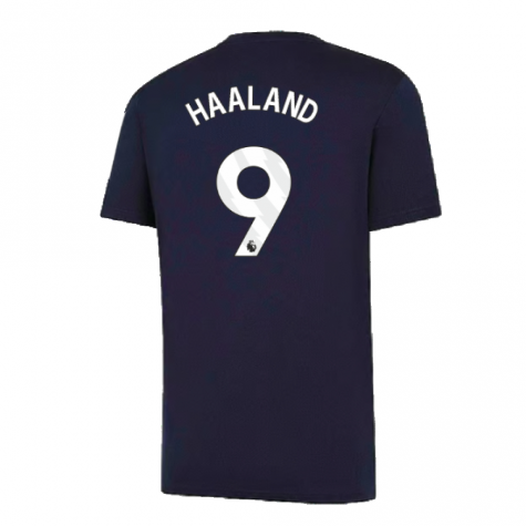 2024-2025 Man City Training Shirt (Inky Blue) - Kids (Haaland 9)