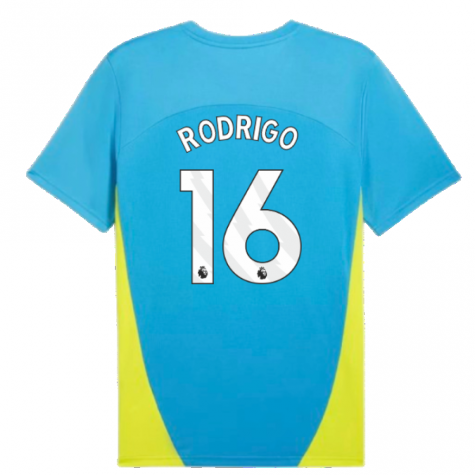 2024-2025 Man City Training Shirt (Magic Blue) (Rodrigo 16)